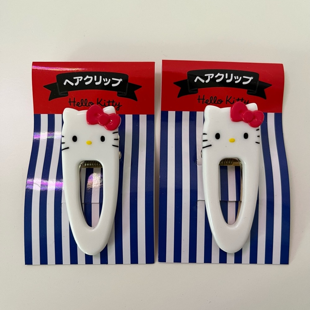 Hello Kitty Hair Clips